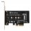 SilverStone ECM21 Adaptador M.2 a PCIe x4