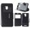 Funda View Cover para Bq Aquaris U Plus Negro