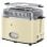 Russell Hobbs Vintage Cream 2 Ranuras Tostadora Retro