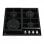 Teka GZC 64320 XB Plaque Gaz Butane 4 Zones 60cm Verre Noir