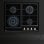Teka GZC 64320 XB Plaque Gaz Butane 4 Zones 60cm Verre Noir