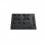 Teka GBC 64003 KBA Butan-Gaskochfeld, 4 Zonen, schwarzes Glas