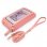 Coole Universal-Tasche, horizontal, bis zu 6,7 Zoll, Pink