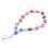 Cool Colgante Universal para Smartphone Pulsera Strap Perlas Mix
