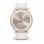 Montre connectée Garmin Vívomove Sport blanche avec détails dorés clairs
