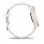 Montre connectée Garmin Vívomove Sport blanche avec détails dorés clairs