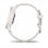 Montre connectée Garmin Vívomove Sport blanche avec détails dorés clairs