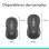 Logitech Signature M650 Ratón Bluetooth para Manos Pequeñas a Medianas, Clics Silenciosos Gris