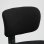 Vinsetto Silla Oficina Altura Ajustable de 114-122cm Reposabrazos Plegable Negra