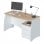 Habitdesign Stil Buc Mesa de Escritorio 3 Cajones
