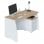 Habitdesign Stil Buc Mesa de Escritorio 3 Cajones