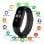 Klack MK5 Smartband Negra