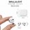 Klack PRO5KS Auriculares Deportivos Bluetooth Blanco