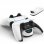 Klack CargkPS5 Cargador Dual para Mandos PS5 Blanco
