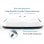 Klack CargkPS5 Cargador Dual para Mandos PS5 Blanco