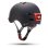 Youin Casco con Luz LED Negro Talla M 55-28cm