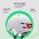 Youin Casque avec Lumière LED Blanc Taille M 55-58cm