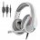 NGS GHX-515 Auriculares Gaming RGB Multiplataforma Blancos