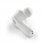 NGS ARTICA BLOOM Auricolare Wireless In-ear Musica e Chiamate USB tipo-C Bluetooth Bianco