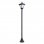 Outsunny Farol Solar de Jardín IP44 con Luces Inteligentes LED Exteriores