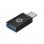 Conceptronic DONN07BA HUB 3 Puertos USB 3.0 con Adaptador Red Gigabit + Adaptador USB-C