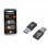 Conceptronic DONN Pack 2 Adaptadores OTG USB-A 3.0 Macho a USB-C Hembra