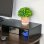 Vinsetto Soporte Elevador Ajustable para 2 Monitores 80-117 x 23.5 x 10 cm Madera Negro