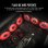 Corsair ML140 LED ELITE Premium Ventilador PWM de Levitación Magnética 140mm Rojo