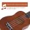 Homcom Ukelele Soprano de Iniciación 21"