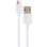 Câble USB DCU Tecnologic 30401225 USB 2.0 vers MicroUSB 1m Blanc