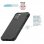 Mobilis Spectrum Solid Black Funda Negra para Samsung Galaxy A52s 5G/A52 5G/A52