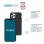 Mobilis Spectrum Solid Black Funda Negra para Samsung Galaxy A52s 5G/A52 5G/A52