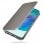 Cooles Flip Cover Case Elegance Silber für Samsung Galaxy S21 FE G990B