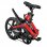 Ducati MG-20 Bicicleta Eléctrica Plegable 20" Negra/Roja