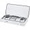 MPM KN-02/1K Fornello a Gas Portatile 2 Zone Bianco