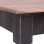 vidaXL Escritorio con 3 Cajones Madera Maciza de Caoba 117x57x75 cm