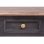 vidaXL Escritorio con 3 Cajones Madera Maciza de Caoba 117x57x75 cm