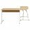 vidaXL Escritorio Esquinero en Forma de L Roble 152x117x74cm