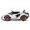 Playkin Coche Eléctrico Lamborghini Sian 12V Blanco