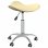 VidaXL Silla de Oficina Cuero Sintético Crema