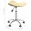 VidaXL Silla de Oficina Cuero Sintético Crema
