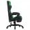 VidaXL Chaise de Gaming avec Repose-Pieds Cuir Synthétique Vert/Noir
