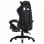 VidaXL Chaise de Gaming avec Repose-Pieds Cuir Synthétique Blanc/Noir