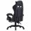 VidaXL Chaise de Gaming avec Repose-Pieds Cuir Synthétique Gris/Noir