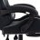 VidaXL Chaise de Gaming avec Repose-Pieds Cuir Synthétique Gris/Noir
