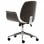 VidaXL Silla de Oficina Madera Curvada Blanca