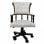 VidaXL Silla de Oficina Giratoria Blanca
