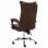 VidaXL Silla de Oficina Marrón