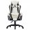 VidaXL Cadeira Gaming Couro Sintético Preta/Branca