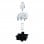 Newskill Kit 20 Switches Gateron Opto-Mecânicos Intermutáveis White